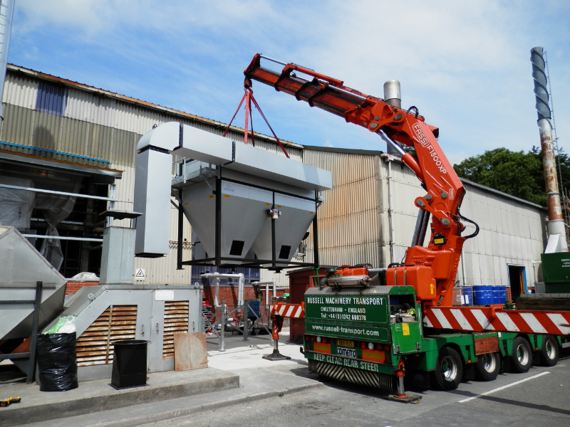 filtre céramique glosfume ROTECTION ENVIRONNEMENTALE D’UN FOUR DE CALCINATION DE CATALYSEUR EN ANGLETERRE